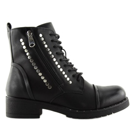 Operai con borchie nero 88060 Nero