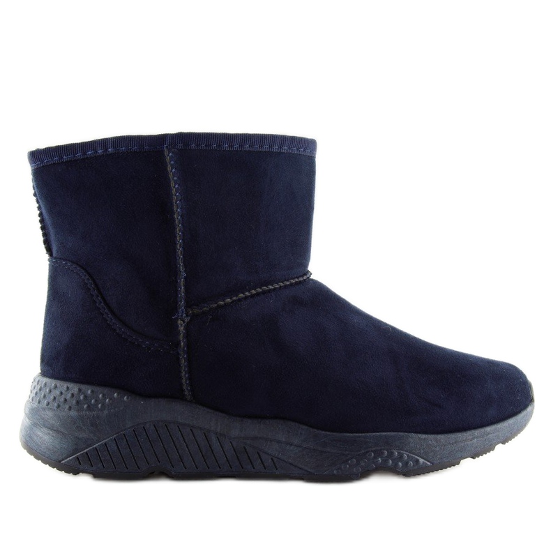 Stivali da neve blu navy da donna D009 Blue