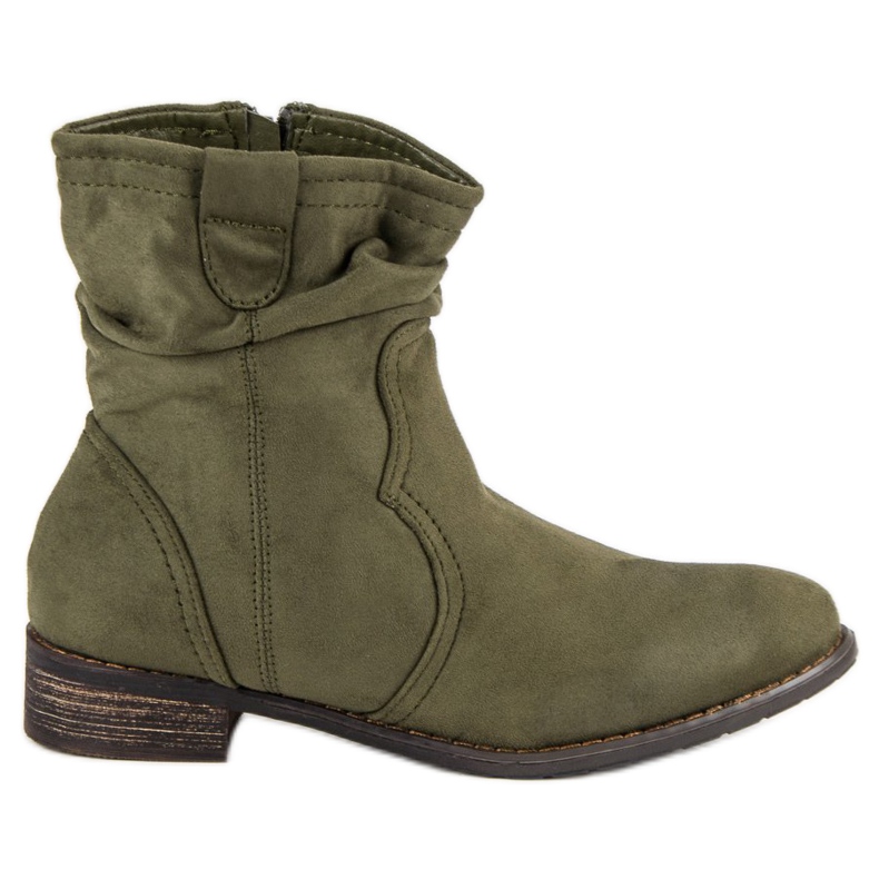 Nio Nio Stivaletti Oliva verde