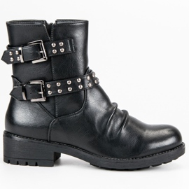 J. Star Stivali da roccia alla moda nero