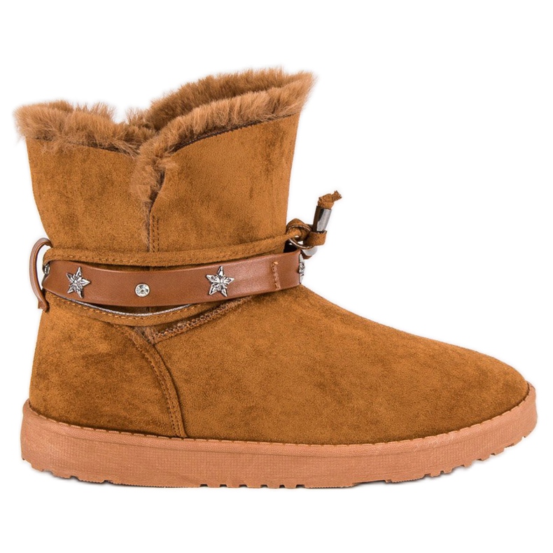 Mukluki Decorate decorato marrone