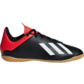 Scarpe indoor adidas X 18.4 In Jr B9409 nero nero