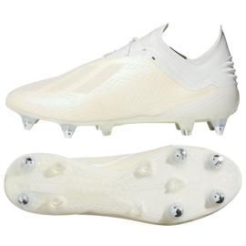 Scarpe da calcio Adidas X 18.1 SG M DB2260 bianco
