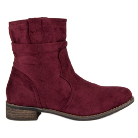 Nio Nio Stivali bordeaux rosso