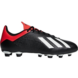 Scarpe da calcio Adidas X 18.4 Fg M BB9375 nero nero