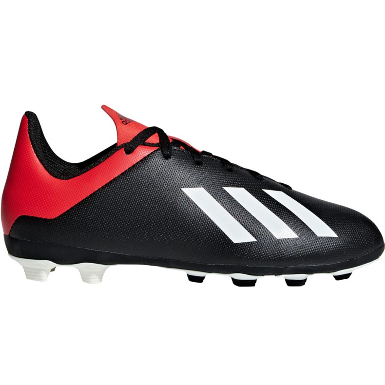 Scarpe da calcio Adidas X 18.4 FxG Jr BB9378 nero nero