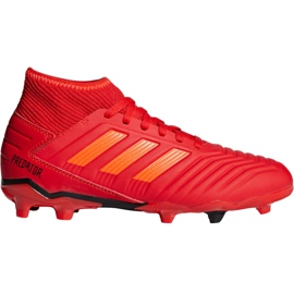 Scarpe da calcio Adidas Predator 19.3 Fg Jr CM8534 arancia arancia