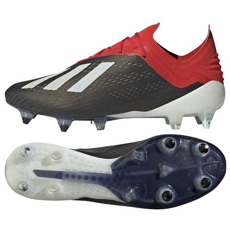 Scarpe da calcio Adidas X 18.1 Sg M BB9358 nero nero