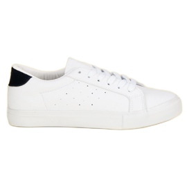 Scarpe sportive bianche bianco nero