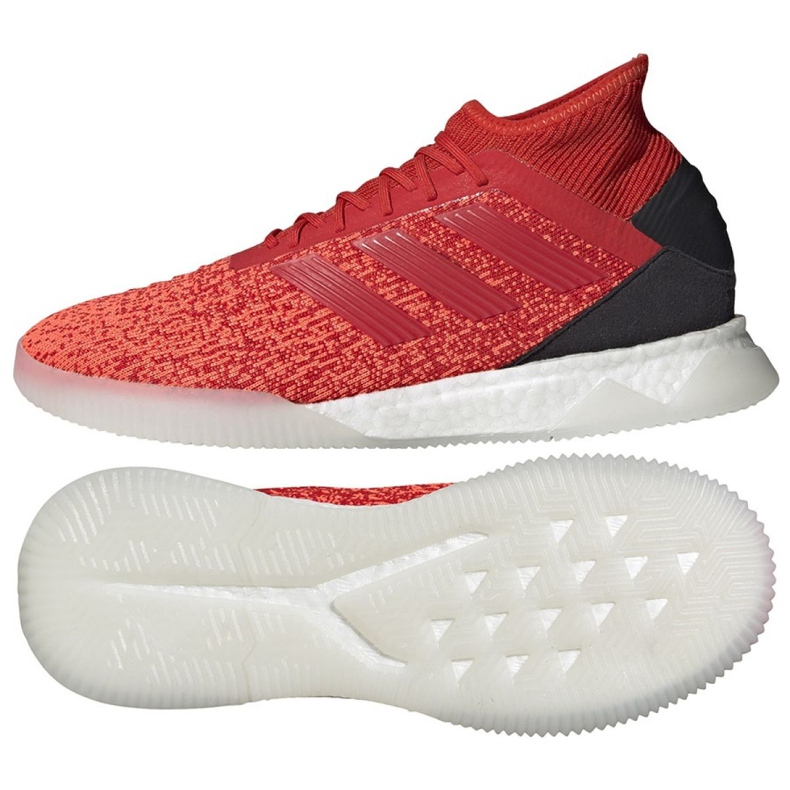 Scarpe indoor adidas Predator 19.1 Tr M D98057 multicolore rosso
