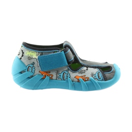 Scarpe per bambini Befado 190P085 blu grigio multicolore