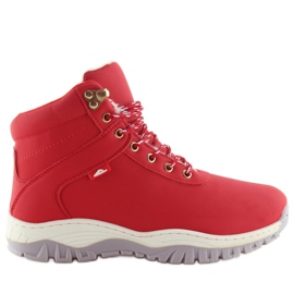 Scarpe da trekking da donna rosse B1718-6 Red rosso
