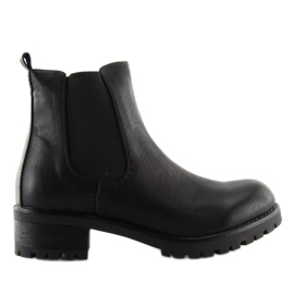Stivali Jodhpur neri 945-PA Nero