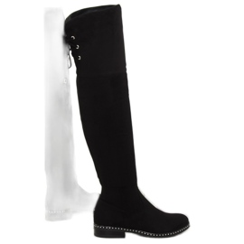 Stivaletti da donna neri 7538-PG Nero