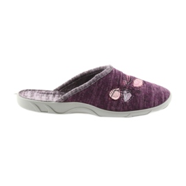 Scarpe da donna Befado 235d152 pantofole viola