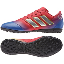 Scarpe da calcio Adidas Nemeziz Messi 18.4 Tf M D97261 multicolore multicolore