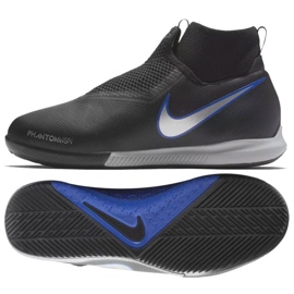 Scarpe indoor Nike Phantom Vsn Academy Df Ic Jr AO3290-004 nero nero