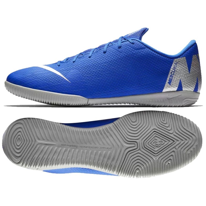 Scarpe indoor Nike Mercurial Vapor Ic M AH7383-400 blu blu