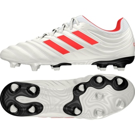 Scarpe da calcio Adidas Copa 19.3 Fg M BB9187 bianco bianco