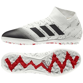 Scarpe da calcio Adidas Nemeziz 18.3 Tf M D97986 bianco bianco