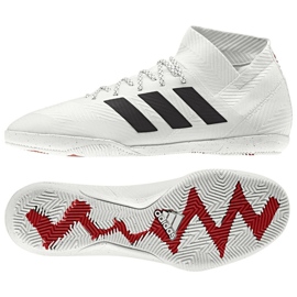 Scarpe indoor adidas Nemeziz 18.3 In M D97989 bianco bianco