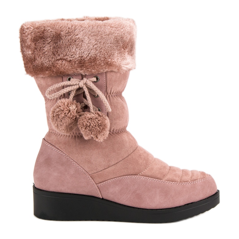Seastar Scarponi da neve farinosa rosa