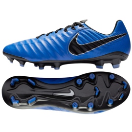 Nike Tiempo Legend 7 Pro Fg M AH7241-400 scarpe da calcio blu blu