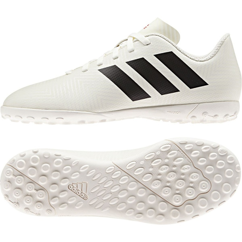 Scarpe da calcio Adidas Nemeziz 18.4 Tf Jr CM8523 multicolore bianca