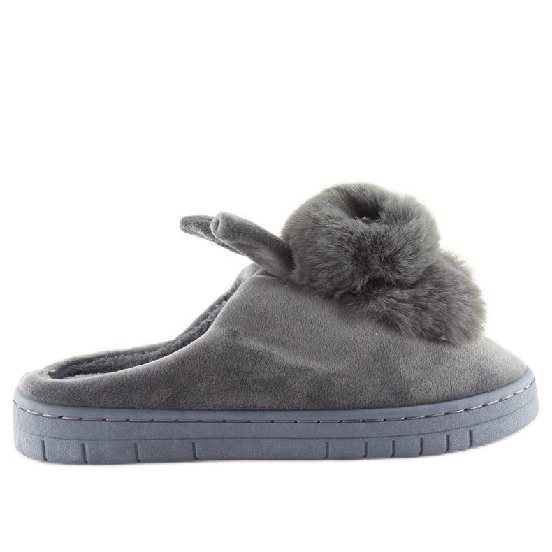 Pantofole grigie coniglietti grigio MA01 Grey