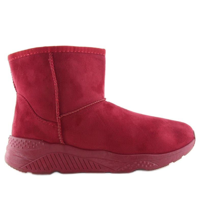 Doposci donna bordeaux D009 Red rosso