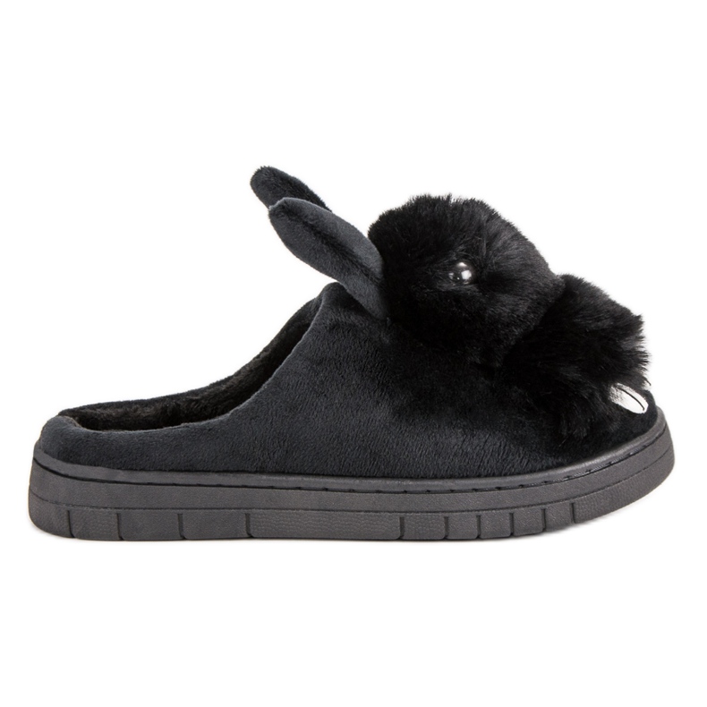 Pantofole calde nero