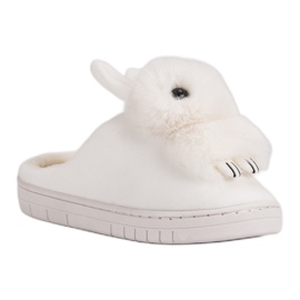 Pantofole calde bianco