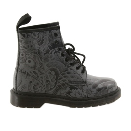 Dr. Martens 1460 OT BLACK nero grigio
