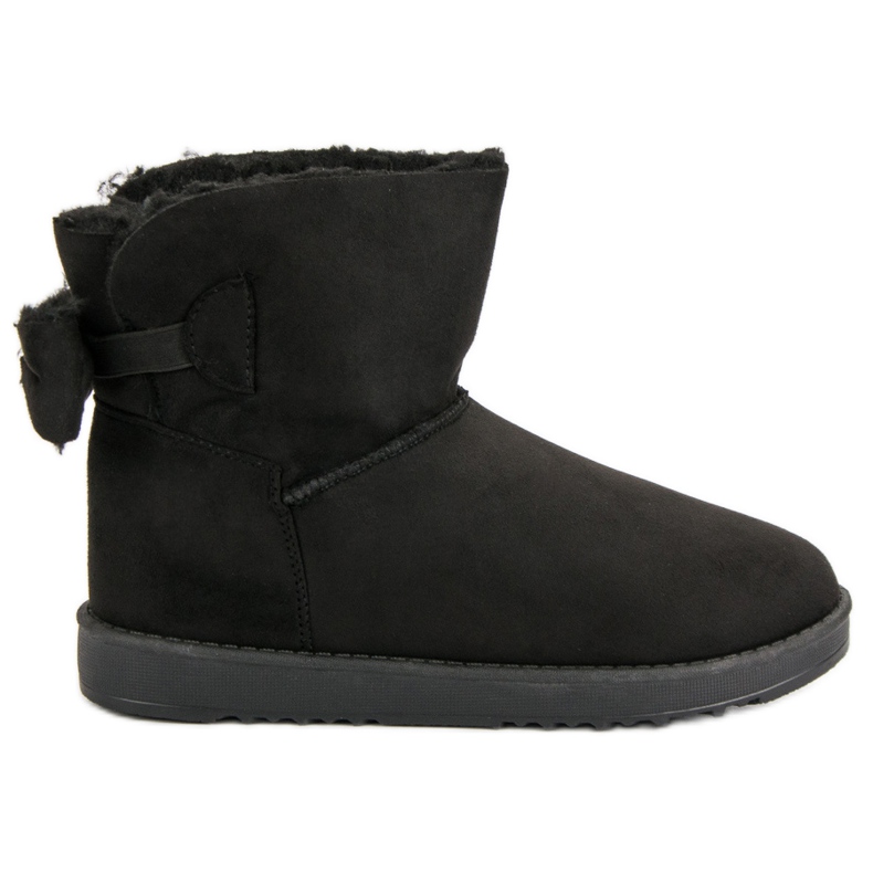 Mukluki nero con fiocco