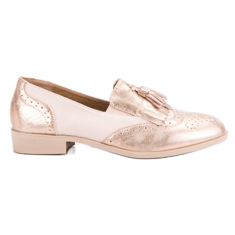 Tina&Co Mocassini con frange rosa
