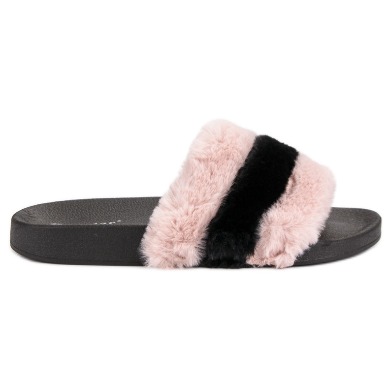 Seastar Pantofole Con Pelliccia rosa