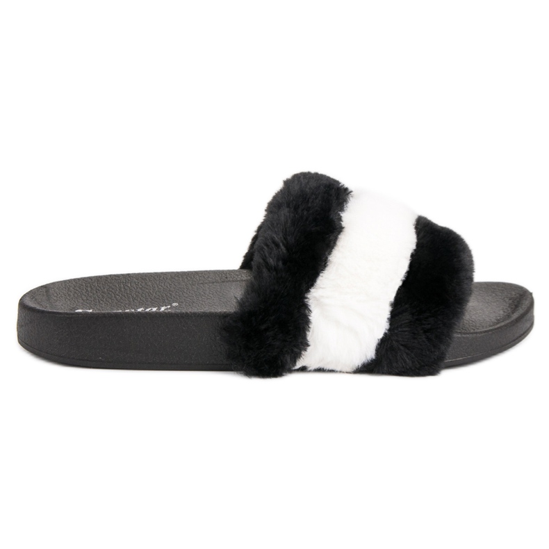 Seastar Pantofole Con Pelliccia nero