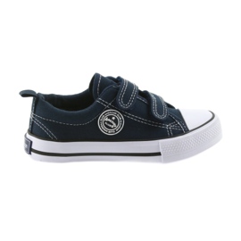 American Club Sneakers americane scarpe da bambino sneakers bianca blu navy