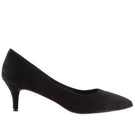 Décolleté con tacco basso nero 66-69 Nero