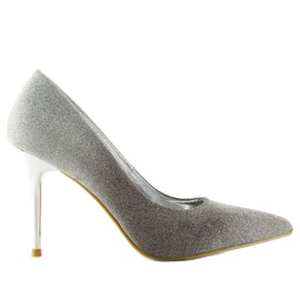Tacchi grigio iridescente ombre LE053P Grigio