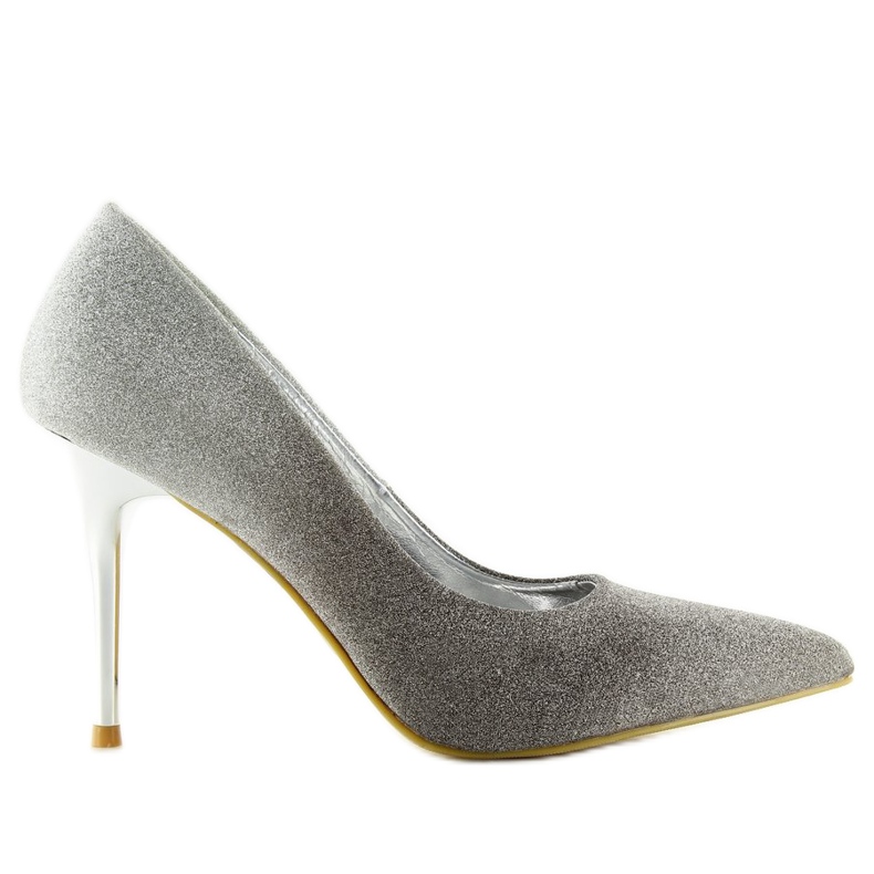 Tacchi grigio iridescente ombre LE053P Grigio