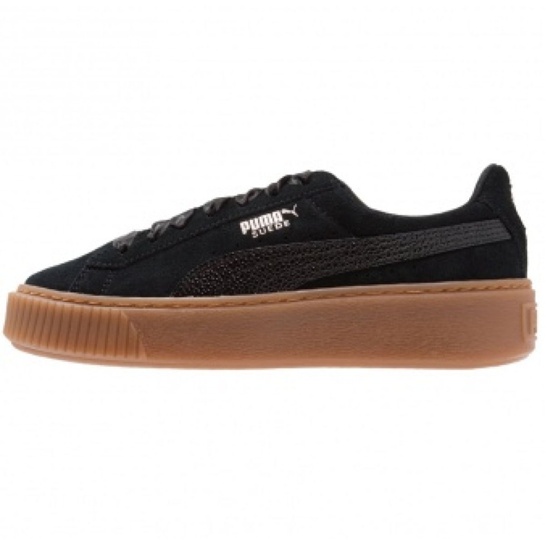 Puma Suede Platform Bubble W 366439 01 nero