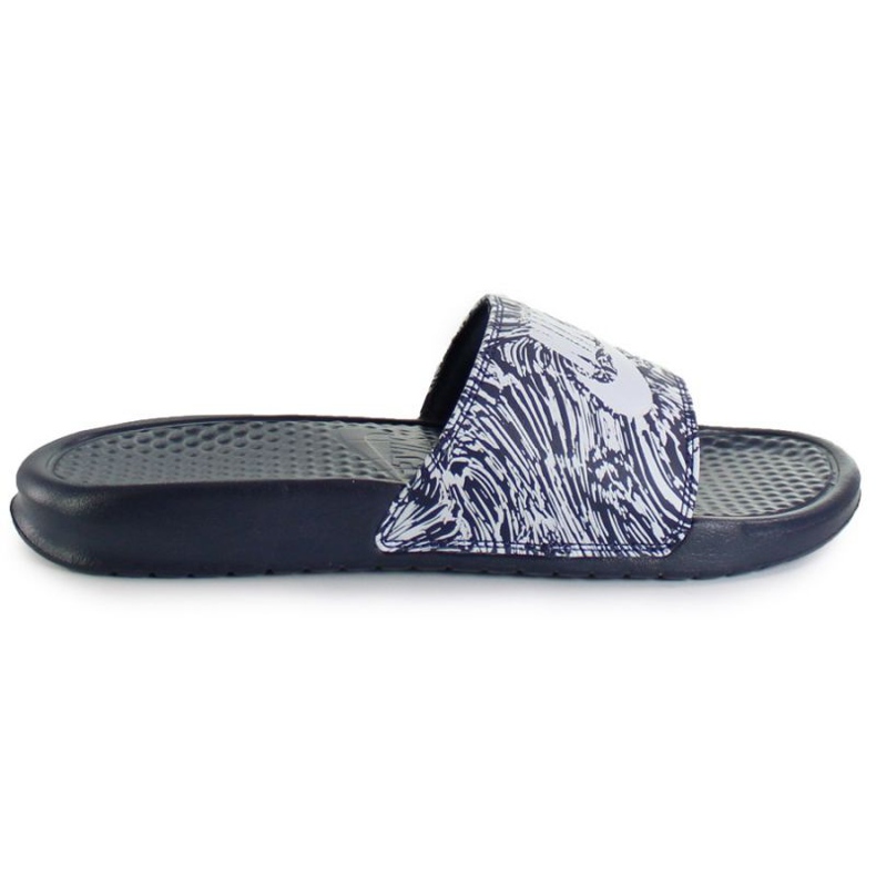 Nike Benassi Just Do It Print 631261-403 Slide nero