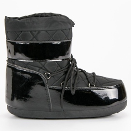 Stivali da neve alla moda nero