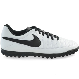Nike Majestry Tf Jr AQ7896-107 scarpe da calcio bianco bianco