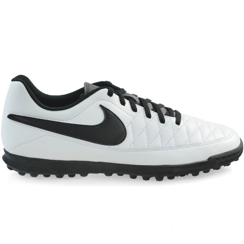 Nike Majestry Tf Jr AQ7896-107 scarpe da calcio bianca bianca