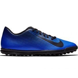 Nike Bravatax Ii Tf M 844437-400 scarpe da calcio blu blu