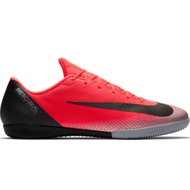 Scarpe indoor Nike Mercurial Vapor X 12 Academy CR7 Ic M AJ3731-600 rosso rosso