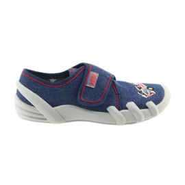 Pantofole per scarpe per bambini Befado 273X235 blu rosso
