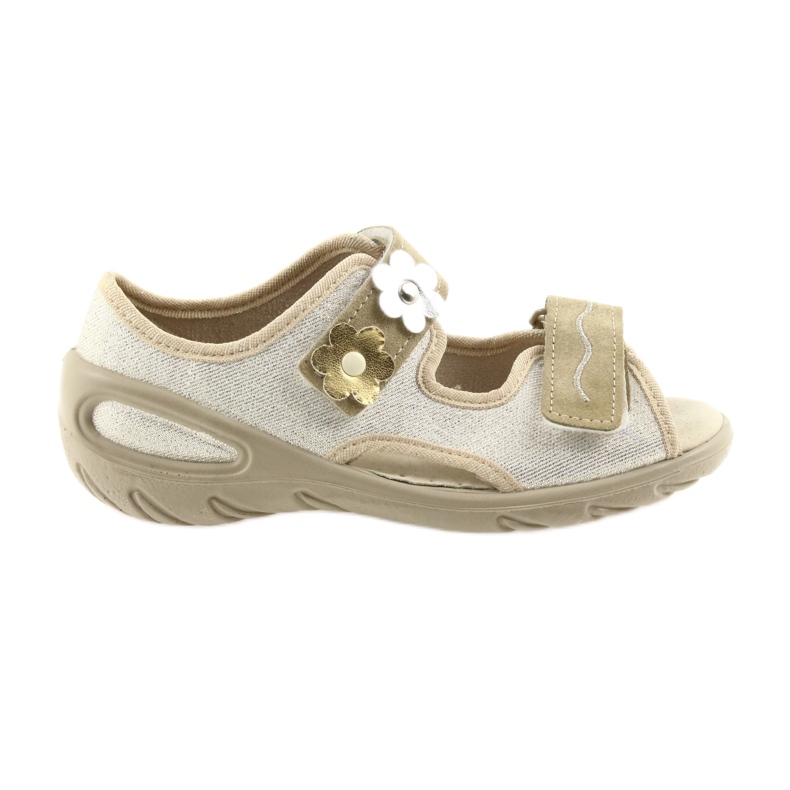 Scarpe per bambini Befado pu sandali 065X121 giallo